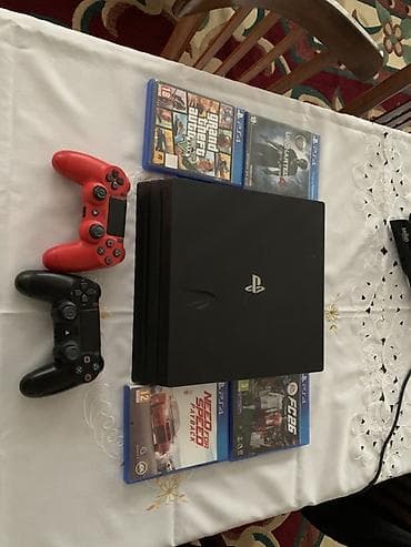 e futbol: PlayStation 4 Pro oyun konsolu paketi Xüsusiyyətlər: - PS4 Pro (qara — 2