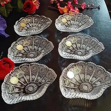 naxcivan limonu: Cex xrustal bohemia firmasi razetkalar limon ve murebbe ucun — 3