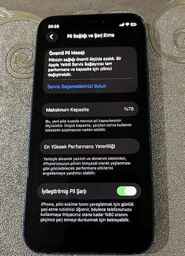 Audio: IPhone 12, 64 GB, Mavi, Face ID — 3