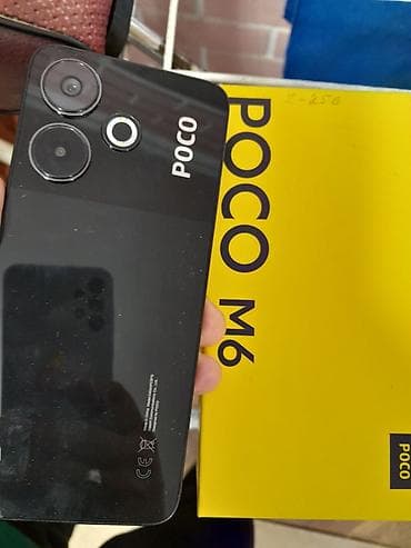 Poco M6, 256 GB, rəng - Qara, Sensor