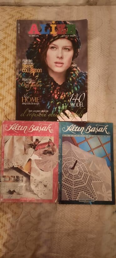 dalğıc geyimi: Milçə ilə toxumaq üçün içində geyim,süfrə,adyal sxemləri olan — 1