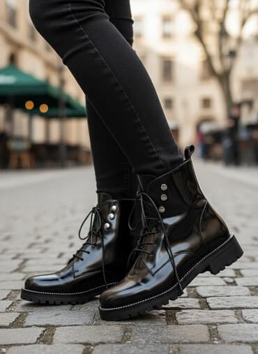 bot ayaqqabı: Dior, Ölçü: 37, rəng - Qara, Yeni — 1