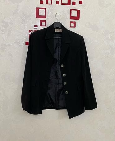 calvin klein balonka: MK Castelle Qadın Pencəyi - Rəng: qara - Model: klassik düz kəsim — 1