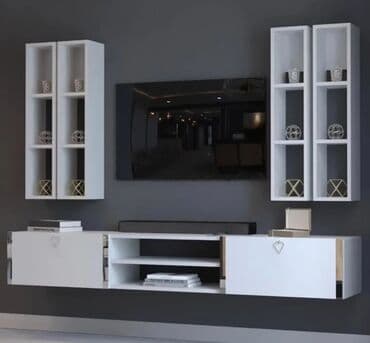 тумба под телевизор в баку: Новый, Угловой ТВ стенд, С полками, Ламинат, Азербайджан — 1