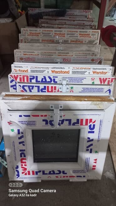 plasmas pəncərə: Plastik Fortuçka lar 40x40 20 man 40x50 25 man 40x60. 35 man — 1