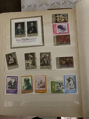 Məhsul: Poçt markaları albomu + 3 ədəd kitab Təsvir: - Böyük ölçülü