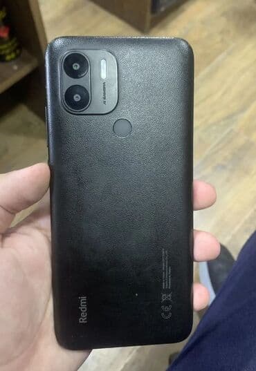 Apple iPhone: Redmi A3, 64 GB, rəng - Qara, Barmaq izi — 2