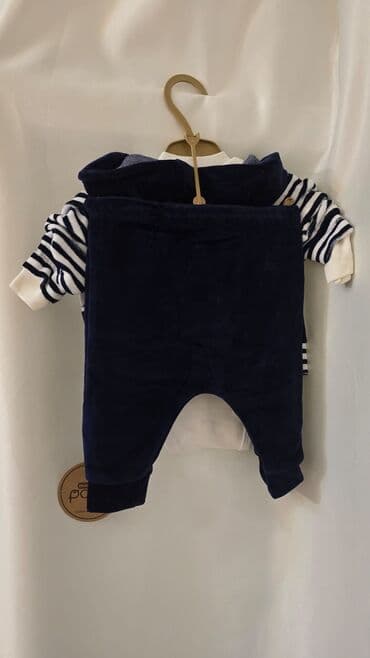 Alfa Romeo: Mini Pakel Organics körpə geyim dəsti - 3 hissədən ibarət: uzunqol — 2