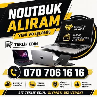 irşad ps5: ƏN YÜKSƏK QİYMƏTLƏ NOUTBUK PS5 VƏ MACBOOK ALIRAM TEKLİF EDİN KREDİTLƏ — 1