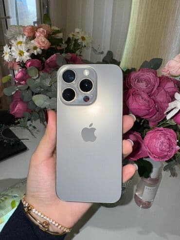 iphone 5 platasi: IPhone 15 Pro, Natural Titanium, Face ID — 3