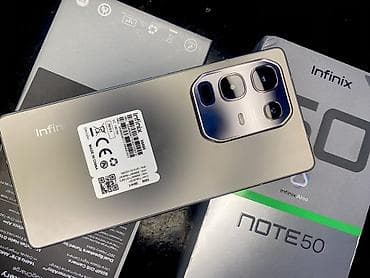 Infinix Note 50, 256 GB, rəng - Boz, Sensor