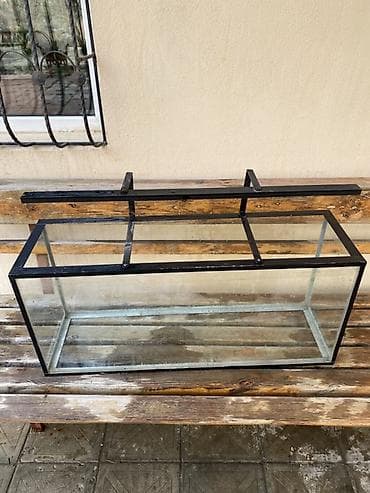 Akvariumlar: Dördbucaq akvarium, Boş, 100 l — 1