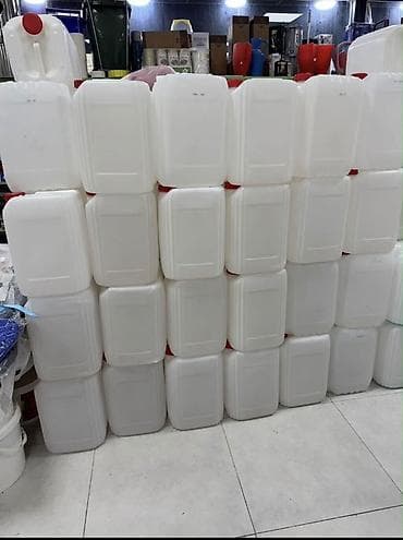 plasmas qapi: Plastik bidonlar – çoxməqsədli, qapaqlı, ağ rəngdə, düzbucaqlı — 2