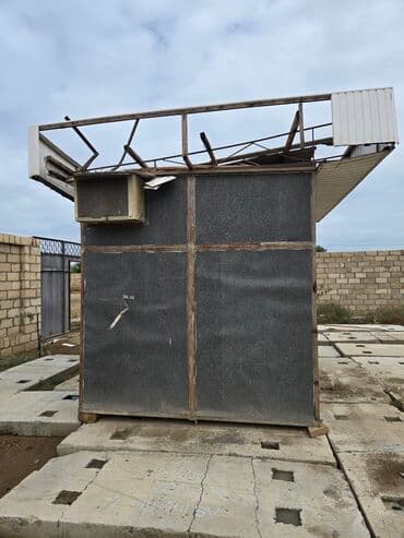 купить измельчитель сена бу: Daşına bilən kiçik köşk/butik pavilyon - Korpus: metal karkas + taxta — 4