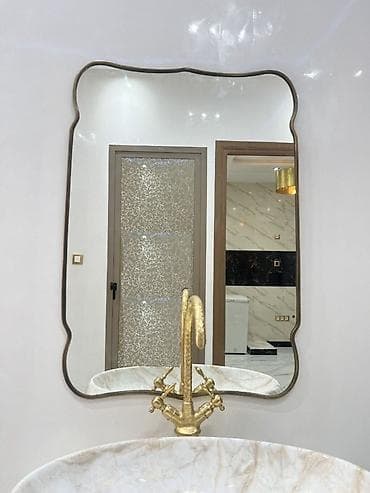 ekran sekileri: Güzgü Döşəmə üstü, Hamam üçün, Çərçivə ilə — 4