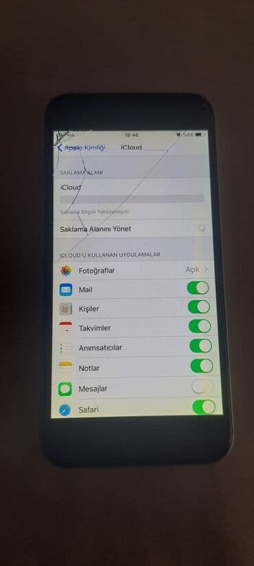tv üçün wifi aparati: IPhone 6, Серебристый, Битый — 9