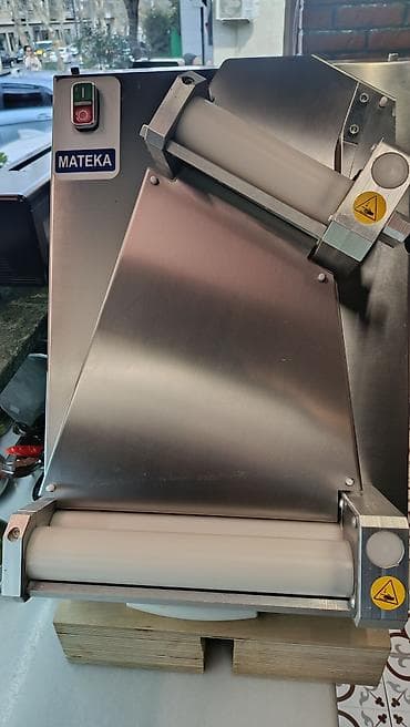 MATEKA iki silindirli xəmır yayma aparatı - Təyinatı: pizzalar, lavaş