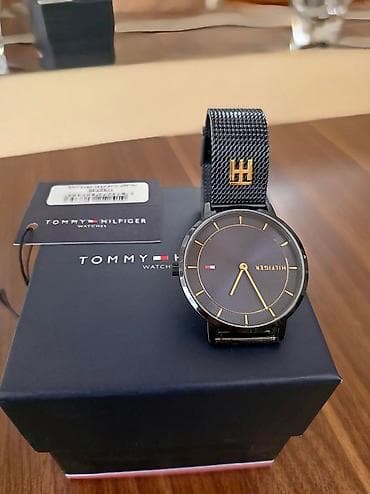 Yeni, Qol saatı, Tommy Hilfiger, rəng - Qara — 1