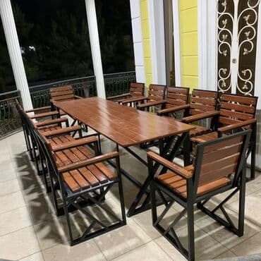 toxunma saplar satisi: Bag heyet stol stlu cixdi satiwa toz boya ile kiraskalanir 4 neferik — 17