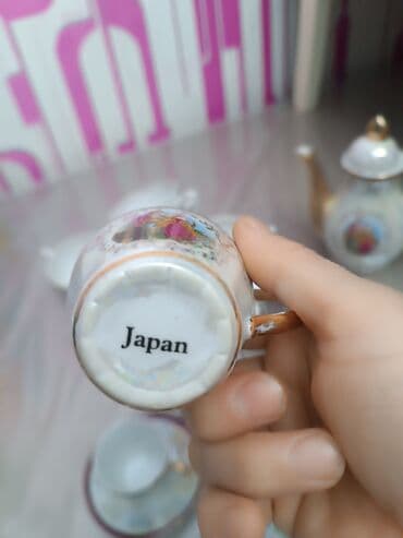 Digər dəstlər və servizlər: Çay dəsti, rəng - Ağ, Madonna, 6 nəfərlik, Yaponiya — 5