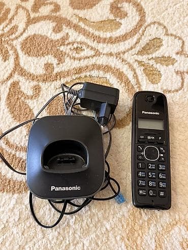 Стационарный телефон Panasonic, Беспроводной, Новый