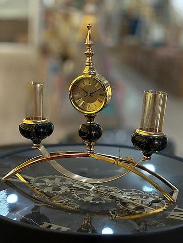 Ev saatları: Masaüstü saatlar, Mexaniki, Saniyə əqrəbi — 1