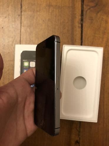 IPhone 5s, 16 GB, Space Gray, Barmaq izi — 3