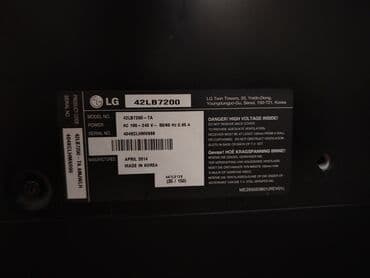 televizor smart: İşlənmiş Televizor LG LED ekran 43" FHD (1920x1080), Ünvandan götürmə — 1