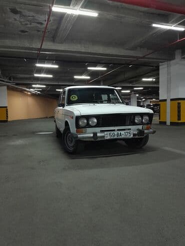 opel suret qutusu: VAZ 2106, ağ rəng, sedan kuzov. Klassik dörd fara ön panel, xrom — 8