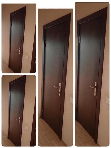taxta qapi sekilleri: Taxta otaq qapıları – klassik tərz - Material: massiv taxta karkas — 2