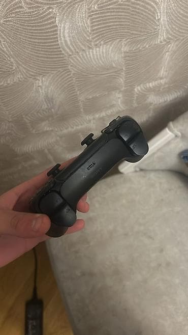 Sony PlayStation5 Dualsense orijinal oyun pultu – tam qara rəng — 2