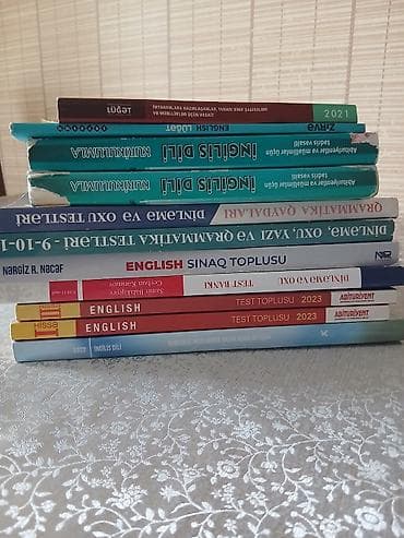 Məhsul: İngilis dili üzrə dərslik və test topluları dəsti Təsvir: -
