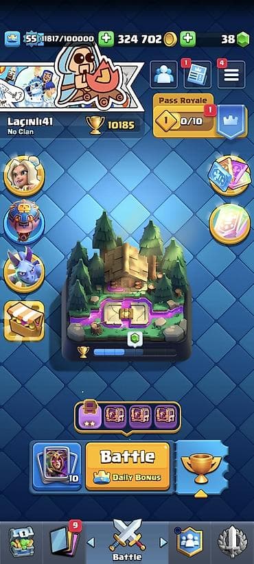 Otaqların satışı: Clash Royale hesabı satılır – yüksək inkişaf etmiş oyun profili - — 1