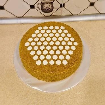 diş tortu: Bal tortu – klassik “Medovik” - Yuvarlaq forma,kremi zavarnoy ərzaqlar — 1