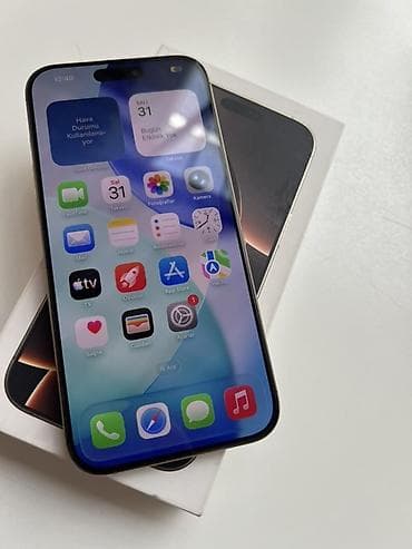 IPhone 15 Pro, 256 GB, Natural Titanium, Face ID