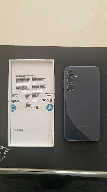 samsung tab 5: Samsung Galaxy A35 5G, 256 GB, rəng - Mavi, İki sim kartlı — 8