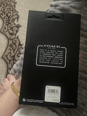 telfon kabroları: Məhsul: Coach Slim Wrap Case – iPhone 13 Pro üçün - Model uyğunluğu — 5
