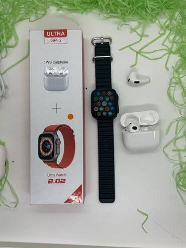 ct8 max smart watch: Yeni, Smart saat, Apple — 12