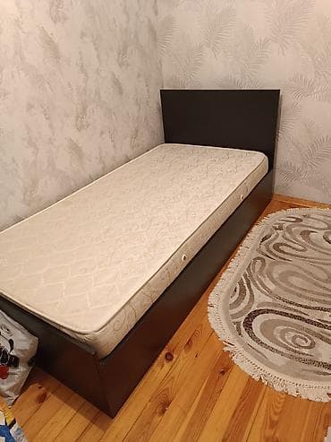 Təknəfərlik çarpayı, Bazasız, Matras ilə, Siyirməsiz