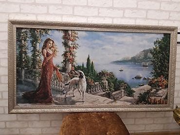 Qobelen böyük rəsm əsəri 120 x 65 sm ✅WhatsApp aktivdir. ✅Qiymətdə