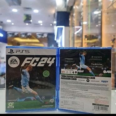 Видеоигры и приставки: PS5 oyunu: EA Sports FC 24 (disk versiya) - Platforma: PlayStation 5 — 1