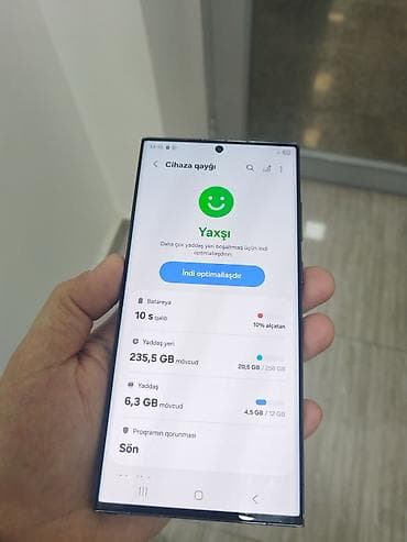 Samsung Galaxy S23 Ultra, 256 GB, rəng - Yaşıl