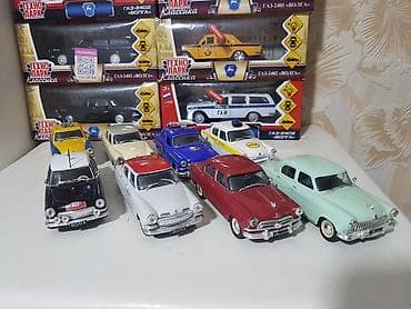 GAZ “Volqa” kolleksiya modeli avtomobilləri – miqyaslı die-cast — 2