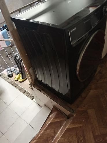 sharp paltaryuyanlari: Sharp paltaryuyan maşın – ön yükləməli, qara rəng. - Marka/model — 6