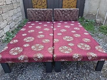 taxta carpayi: Yeni, İkinəfərlik çarpayı, Bazasız, Matrassız, Siyirməsiz, Azərbaycan — 7