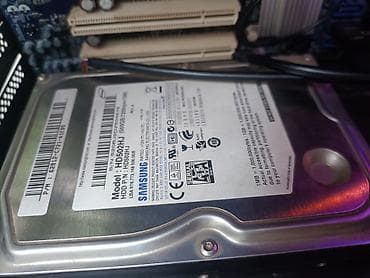 hard disk: Masaüstü kompüter seti – RGB fanlı korpus, monitor və klaviatura ilə — 4