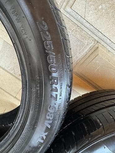 kumho teker satisi: İşlənmiş Şin Kumho 225 / 50 / R 17 — 3