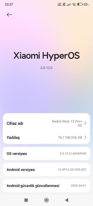 data nomre azercell: Redmi Note 12 Pro+, 256 GB, rəng - Ağ — 4