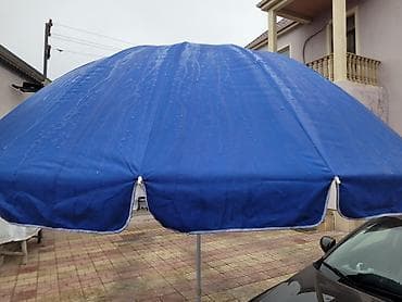 Şlanqlar: Böyük bağ/terrasa çətiri – mavi rəng Qiymət 65 AZN .Çox az istifadə — 3