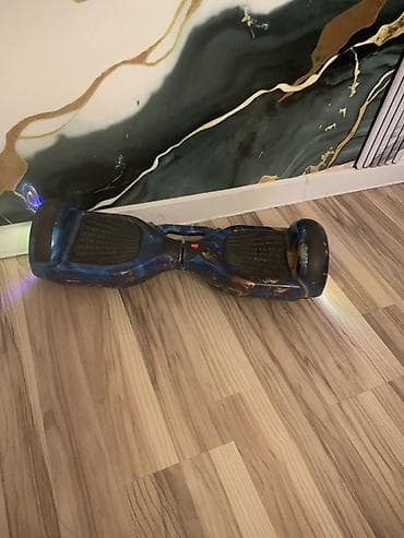 Öz-özünə balanslı elektrikli skuter (hoverboard) - Dizayn: Göy–kosmik — 2